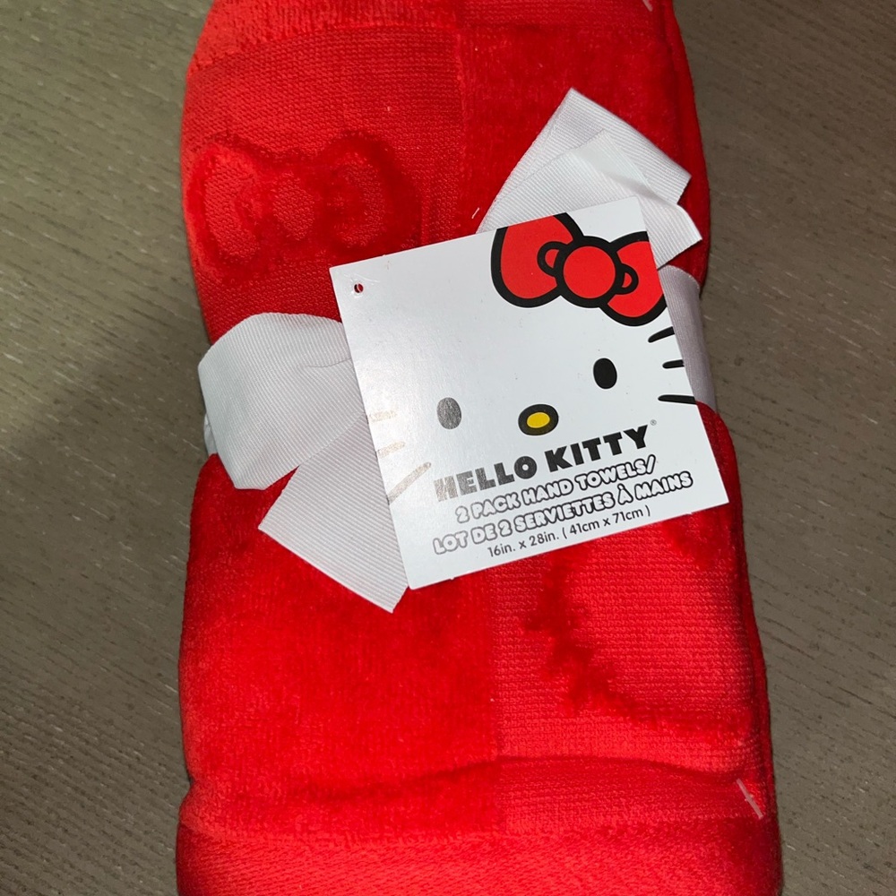 Brand new Hello Kitty Towel pack set of two.